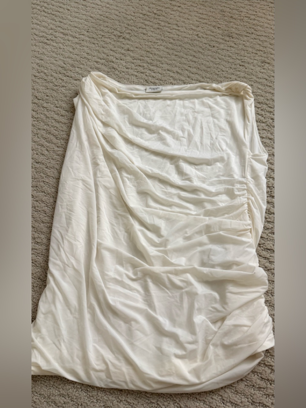 Abercrombie & Fitch Soft White Fitted Sheet